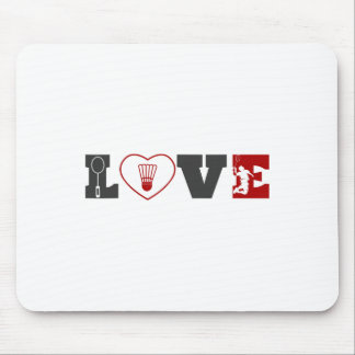 Funny Badminton Shirt Women Badminton Player 1 Mousepad