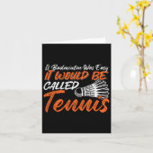 Funny Badminton Spaß Smash Shuttle Birdie Sport 5 Karte (Gelbe Blume)