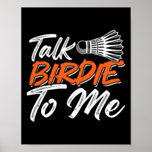 Funny Badminton Spaß Smash Shuttle Birdie Sport 8 Poster