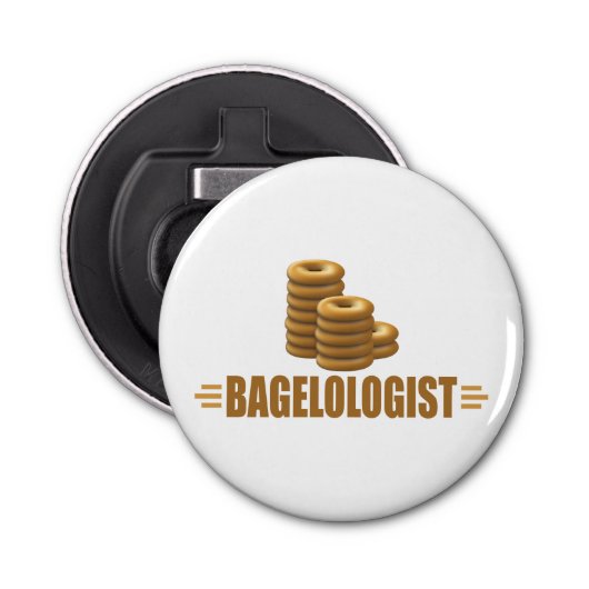Funny Bagel, Bäckerei Flaschenöffner (Vorderseite)