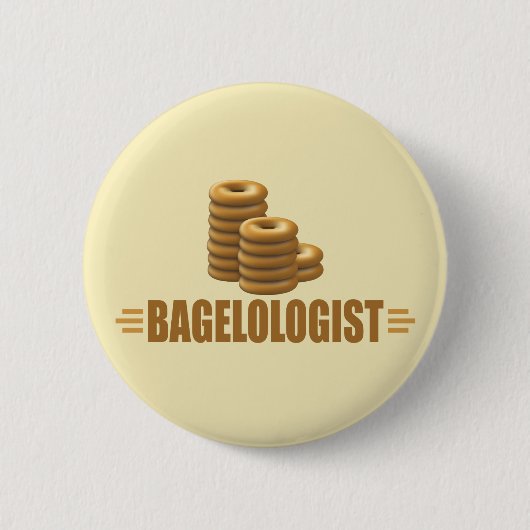 Funny Bagel Button (Vorderseite)