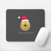Funny Bagel Christmas Graphics Lights Lover Mousepad (Mit Mouse)