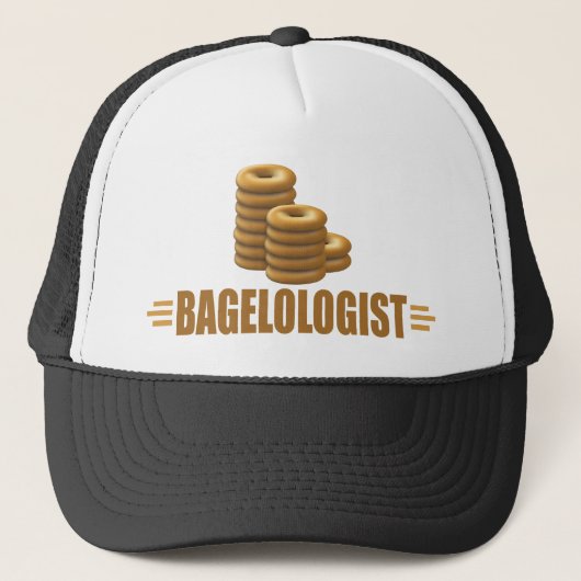 Funny Bagel Truckerkappe (Vorderseite)