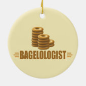 Funny Bagels Keramik Ornament (Hinten)