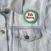 Funny Bah Humbug Christmas Button Button (Beispiel)