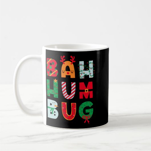Funny Bah Humbug Holiday Kaffeetasse (Links)
