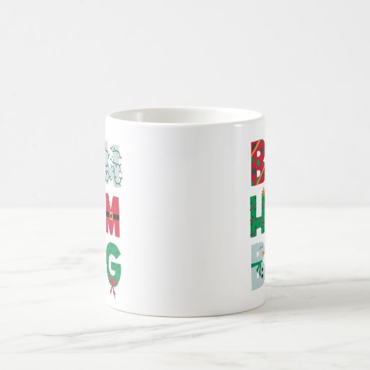 Funny Bah Humbug Kaffeetasse (Mittel)