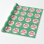 Funny Bah Humbug Weihnachtswrapping Paper Geschenkpapier (Ungerollt)