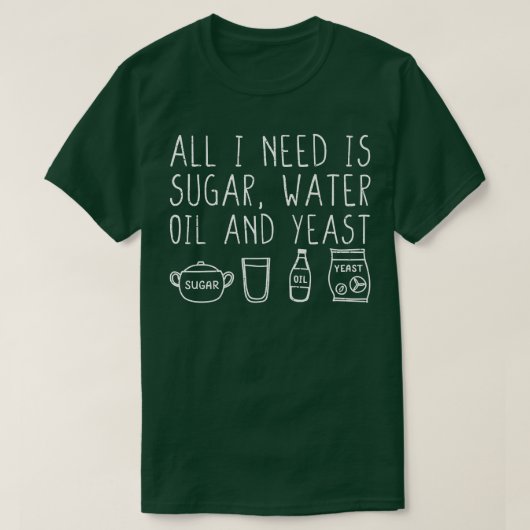 Funny Baker Bread Baker Bread Baking T-Shirt (Design vorne)
