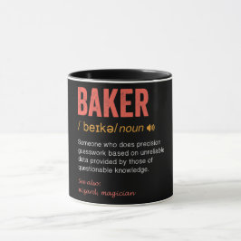 Funny Baker Definition Tasse