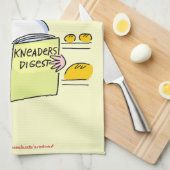 Funny Baker Liebe zum französischen Cartoon Art Handtuch (Viertel Falte)