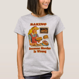 Funny Baker Sister sagt Sarcaso-Zitat gebacken T-Shirt