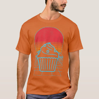Funny Baking Cupcake Baker Cupcake Lover 80er 90s  T-Shirt