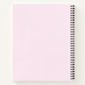 Funny Baking Es sind Monogram Rezepte der Chemie Notizblock (Rückseite)