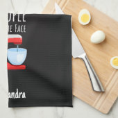 Funny Baking Gifts For Adults Baker Custom Humor Geschirrtuch (Viertel Falte)