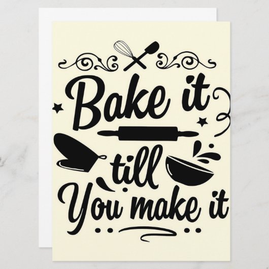 Funny Baking I Funny |Kochgeschenke (Vorne/Hinten)