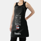Funny Baking Lover Gifts For Baker Humor Humorous Schürze (InSitu)