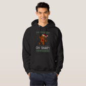 Funny Baking Oh Gingerbrot Snap Ugly Christmas Gi Hoodie (Vorne ganz)