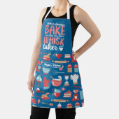 Funny Baking Pub Whisk Taker Niedlich Baker Muster Schürze (InSitu)