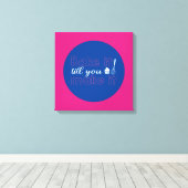 Funny Baking Quote Typografie Art Retro Farbe Leinwanddruck (Insitu (Holzboden))