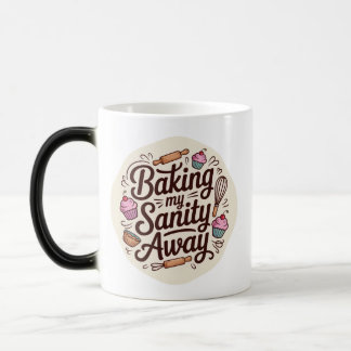 Funny Baking Quote Typography Design Verwandlungstasse