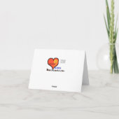 Funny Baking Verschiebewartungskarte Karte (Rückseite)