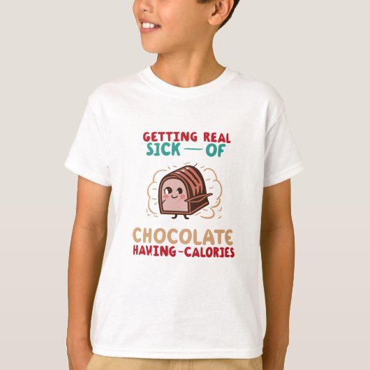 Funny Baking Zitate für Schokoladenliebhaber T-Shirt (Vorderseite)