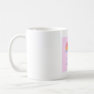 Funny Balanced Diet Cupcake Kaffeetasse