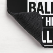 Funny Bald Man Art For Men Boys Bald Dad Bald Guy Mousepad (Ecke)