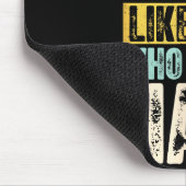 Funny Bald Man Gift Confident Body Sitivity Gym Hu Mousepad (Ecke)