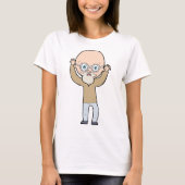 Funny Bald Man T-Shirt (Vorderseite)