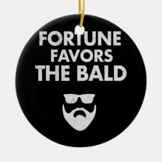 Funny Bald Typ Joke Balding Vater Spaß Bald Man Keramik Ornament