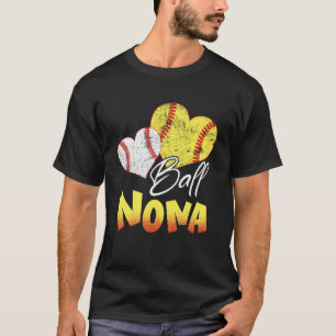 Funny Ball Nona Softball Baseball Geschenke Pullov T-Shirt