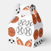Funny Ball Pattern Geschenkschachtel (Rückseite)