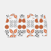 Funny Ball Pattern Geschenkschachtel (Ungefaltet)