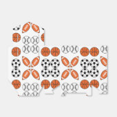 Funny Ball Pattern Geschenkschachtel (Ungefaltet)