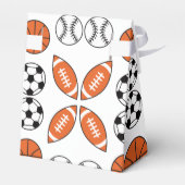 Funny Ball Pattern Geschenkschachtel (Rückseite)