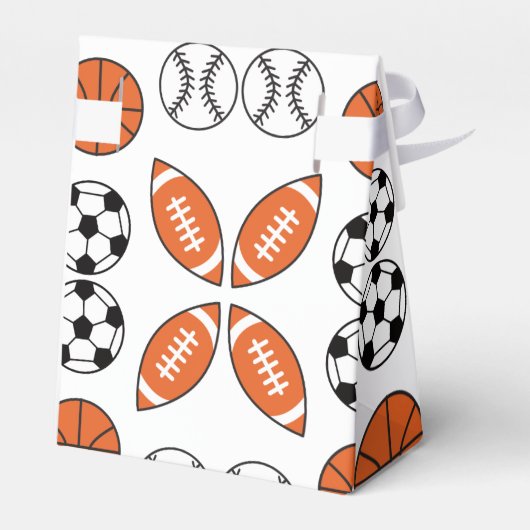 Funny Ball Pattern Geschenkschachtel (Rückseite)