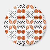 Funny Ball Pattern Magnet (Vorne)