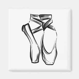 Funny Ballerina Gift Giro del Malcantone Cooles Tä Magnet