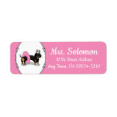 Funny Ballerina Princess Dackel (schwarz & braun) (Vorne)