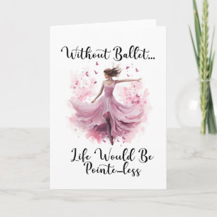 Funny Ballet Karte