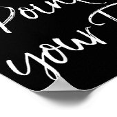 Funny Ballet Teacher Quote Omg Int Your Toes!  Poster (Ecke)