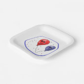 Funny Ballloons Teller (Gewinkelt)