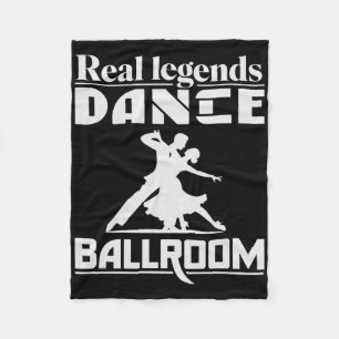 Funny Ballroom Dancing Design für Ballroom Dancer Fleecedecke