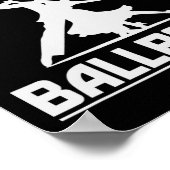 Funny Ballroom Dancing Design für Ballroom Dancer Poster (Ecke)