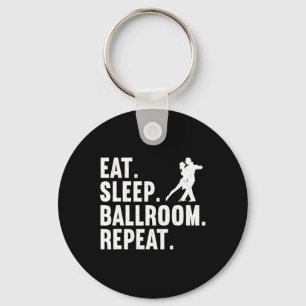 Funny Ballroom Design Männer Frauen Tanz Raum Schlüsselanhänger