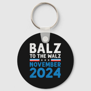 Funny Balz zum Walz Kamala Harris Tim Walz 2024 Schlüsselanhänger