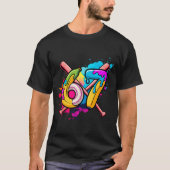 Funny Banana Baseball 67 Ice Cream Drip Meme  T-Shirt (Vorderseite)