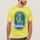 Funny Banana Fruit Label sofortiges Halloween-Kost T-Shirt (Vorderseite)